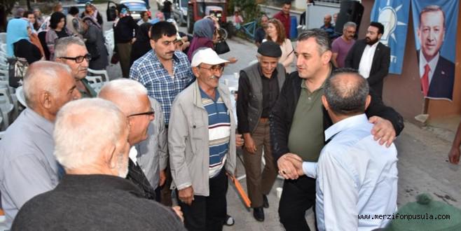 AK Parti Amasya Milletvekili Adayı Hasan Çilez 24 Haziran seçimleri öncesinde mahalle ziyaretlerine hız kesmeden devam ediyor.