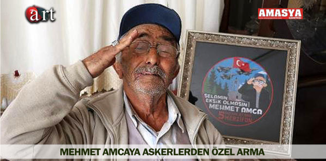 MEHMET AMCAYA ASKERLERDEN ÖZEL ARMA