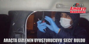 Araçta gizlenen uyuşturucuyu ‘Gece’ buldu