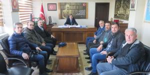 Samsun Rölöve ve Anıtlar Müdürü Ali SARIALİOĞLU ve Teknik Personel, İlçemiz Kaymakamı Sayın Ali GÜLDOĞAN’ı Makamında ziyaret etti.