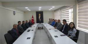 İlçemiz Kaymakamı Sayın Ali GÜLDOĞAN başkanlığında  “Kasım Ayı Yatırım Değerlendirme” toplantısı yapıldı.