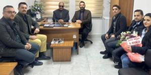 Amasya Genç Memur Sen Başkanı Hilmi Sancı Ve yönetim kurulu Altı Nokta Körler Derneği Amasya Şubesi’ne ziyarette bulundu.