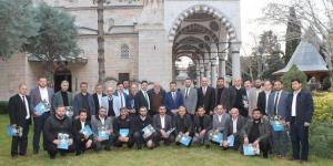 deprem bölgesine giden personelimize teşekkür belgesi verdi.