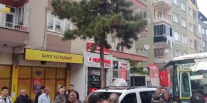 YENİ İŞKUR BİNASI KARŞISINDA TRAFİK KAZASI.