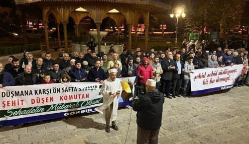 Amasya’da Yahya Sinvar İçin Gıyabi Cenaze Namazı Kılındı