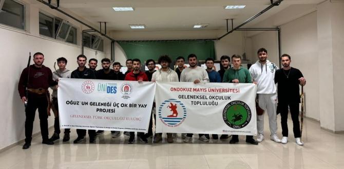 Amasya Üniversitesi Türk Okçuluğu Yarışmasında Şampiyon Oldu