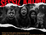 GAZETECİLER FİLİSTİN İÇİN NÖBETTE…FİLİSTİN İÇİN SESSİZ KALMA!