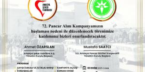 ŞEKER FABRİKASI 72. YILI AÇILIŞ KAMPANYASINA DAVET